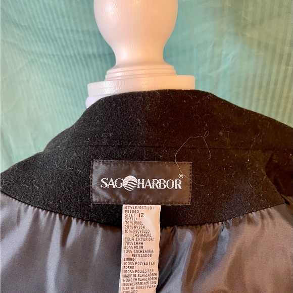 Sag Harbor black wool blazer - Picture 5 of 8